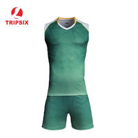 Sublimated Volleyball Jerseys Sublimation Badminton Jersey Set