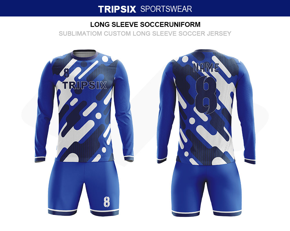 custom long sleeve soccer jerseys