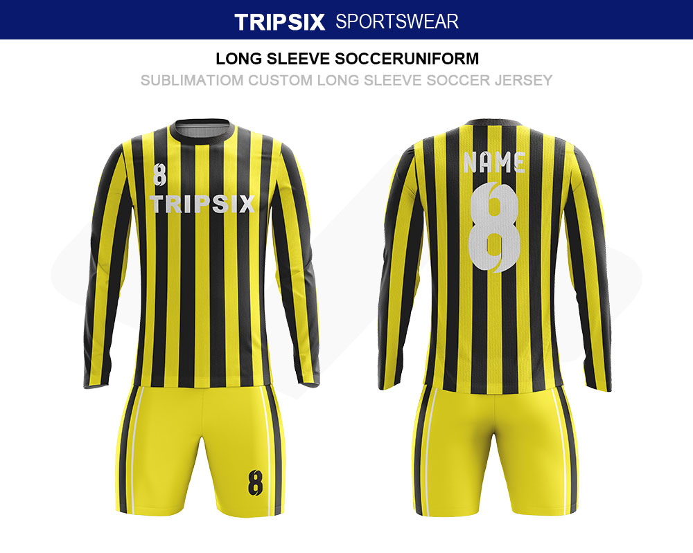 custom long sleeve soccer jerseys